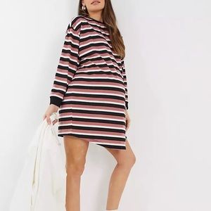 Maternity Oversized Long Sleeve T-shirt Dress